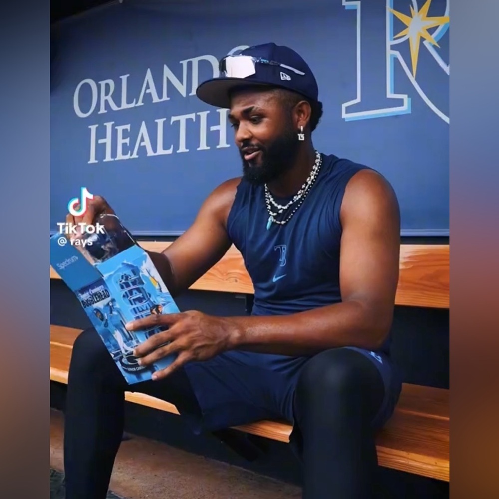 NIB Junior Caminero Tampa Bay Rays SGA Bobblehead 2025 Baseball Collectible - Picture 2 of 16